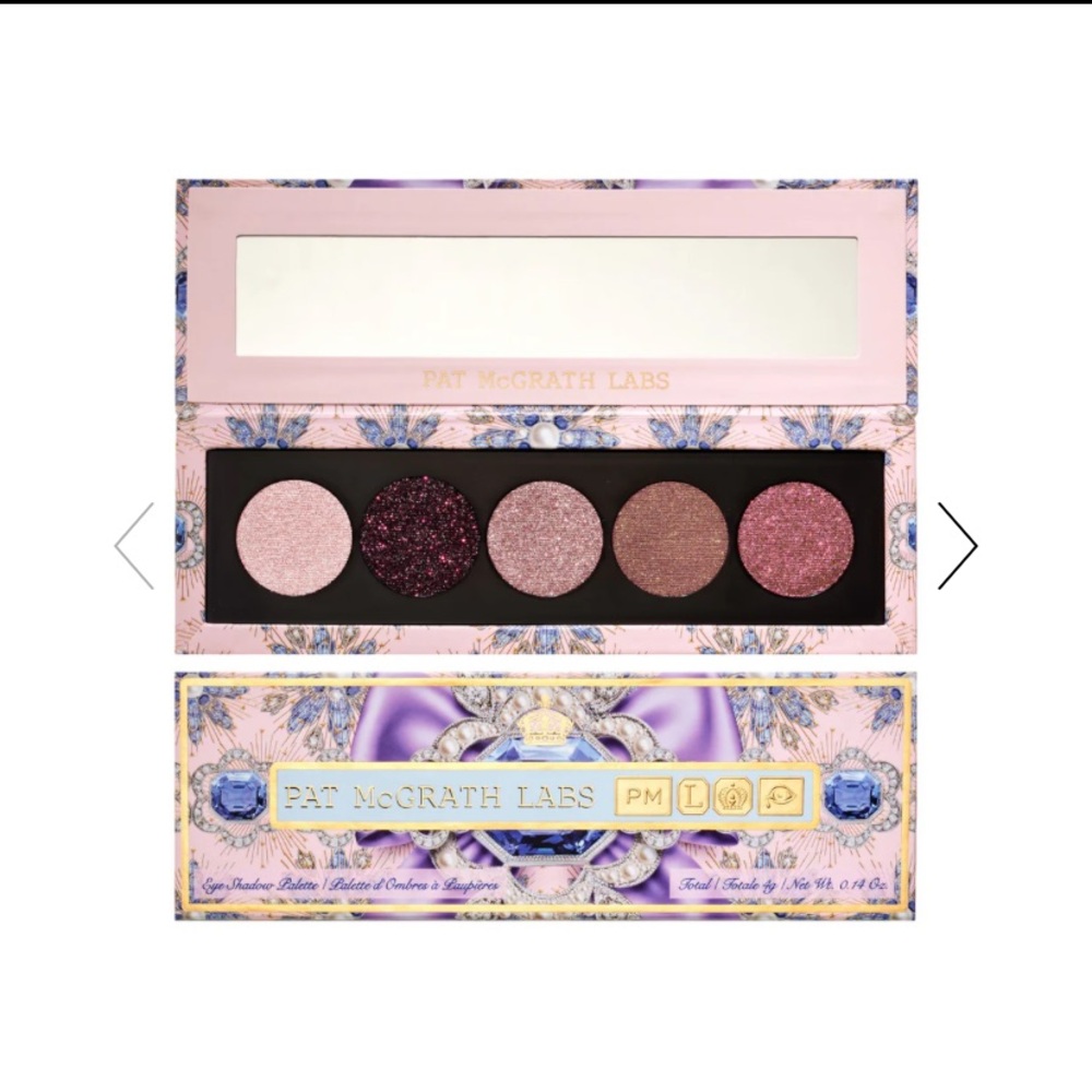 NIB NWT Pat McGrath Bijoux Brilliance Eye Shadow Palette Bordeaux bliss